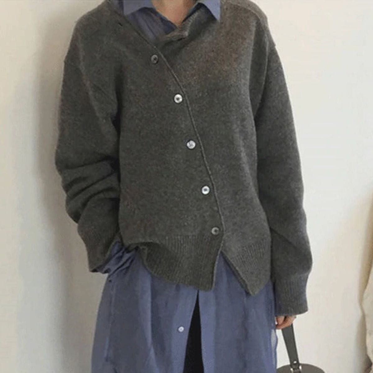 Button-Down Cardigan Sweater for Women