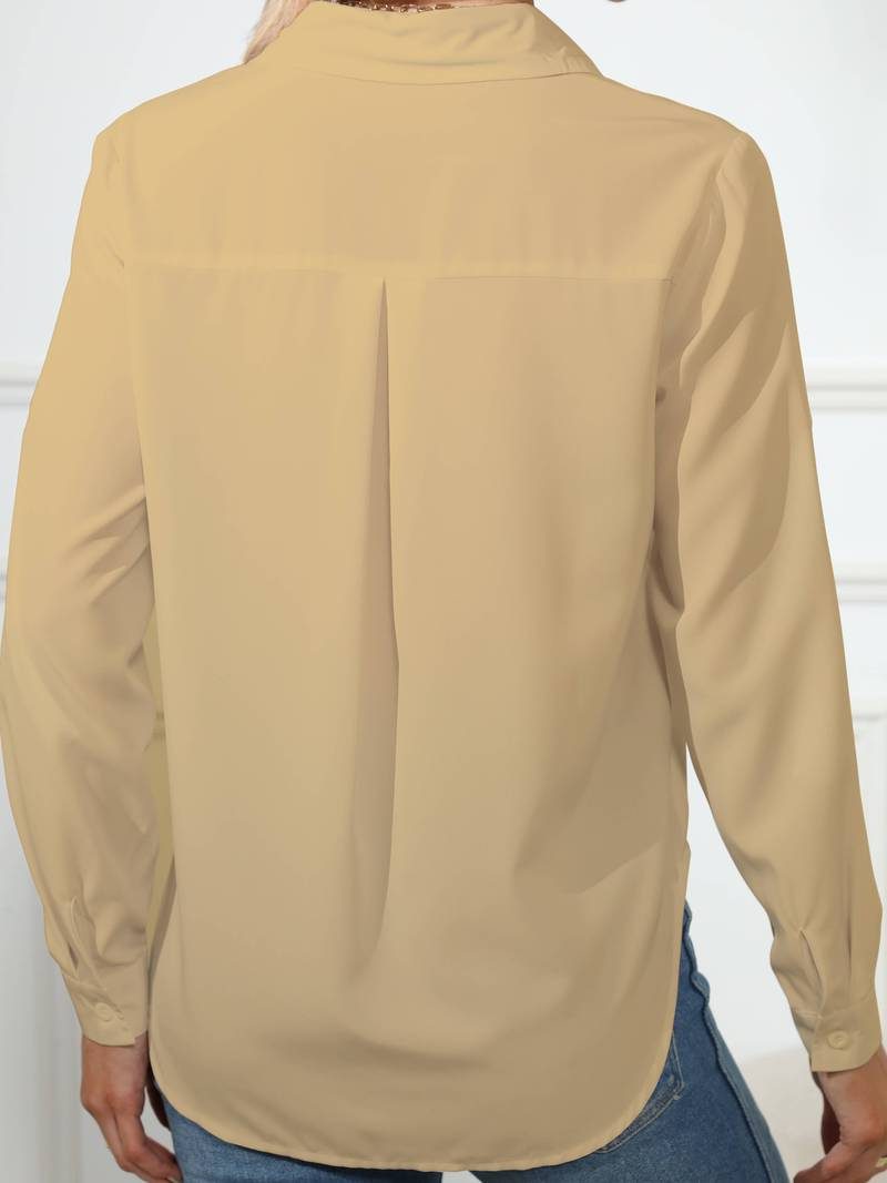 Button-Down Oversized Shirt for Women - View 7