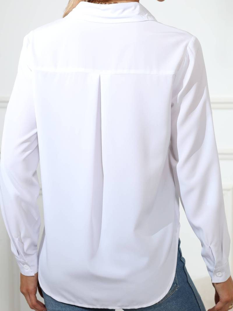 Button-Down Oversized Shirt for Women