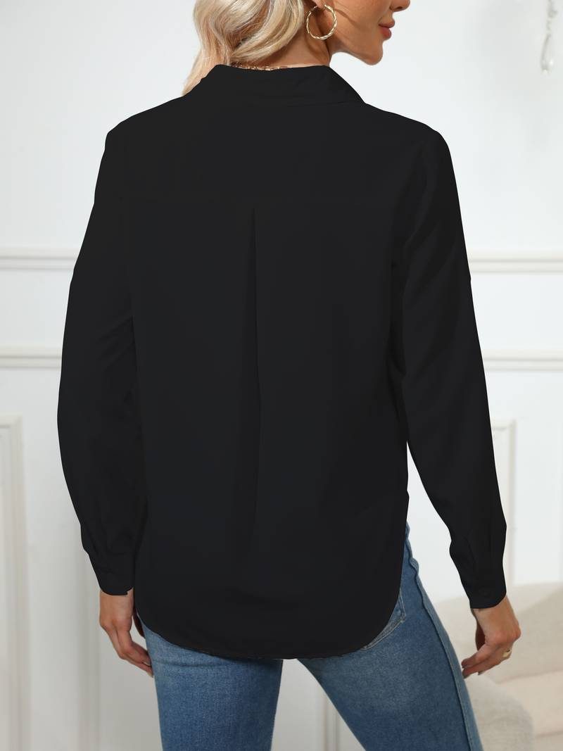 Button-Down Oversized Shirt for Women