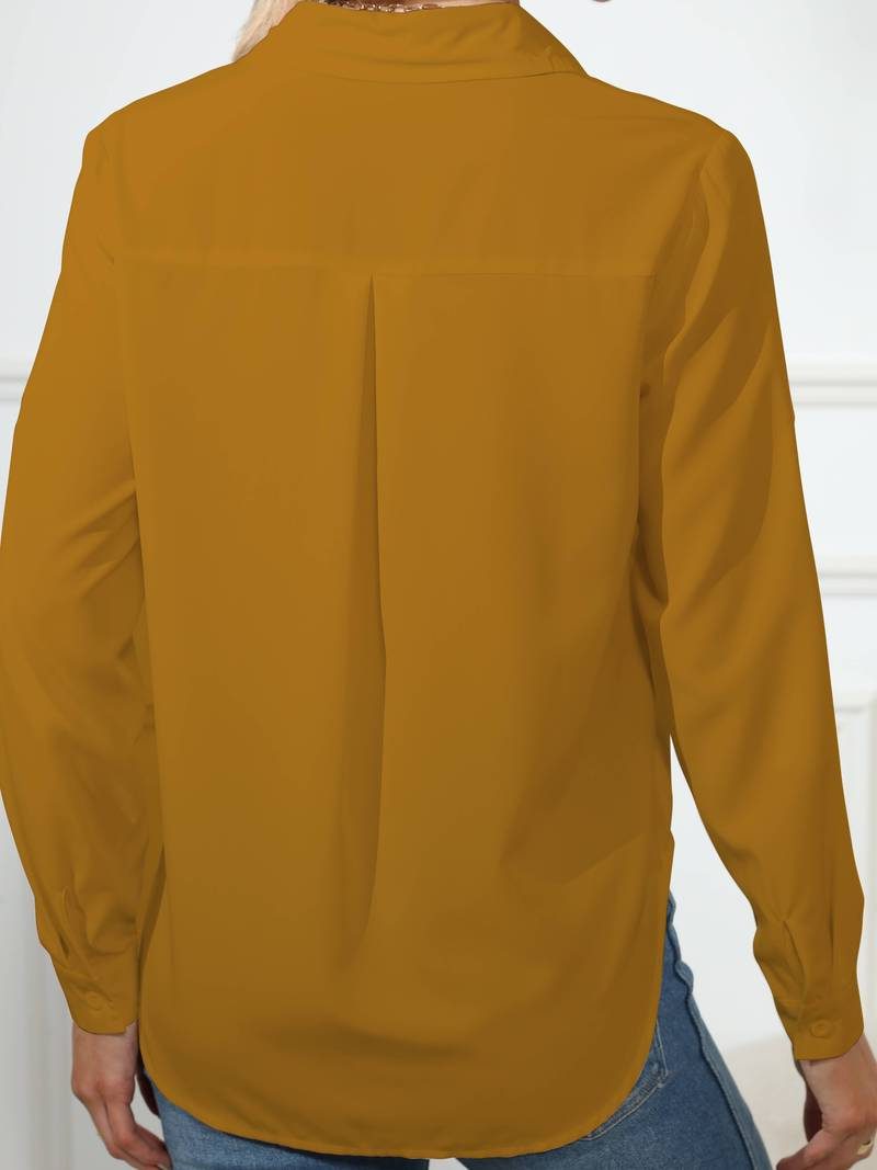 Button-Down Oversized Shirt for Women - View 3