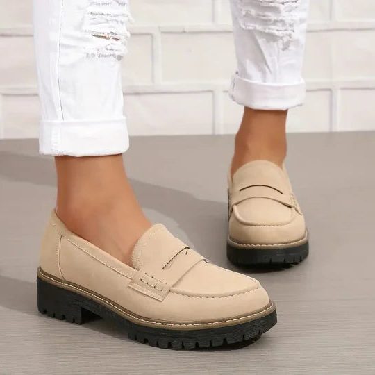 Chunky Loafers with Lug Sole for Women - View 18