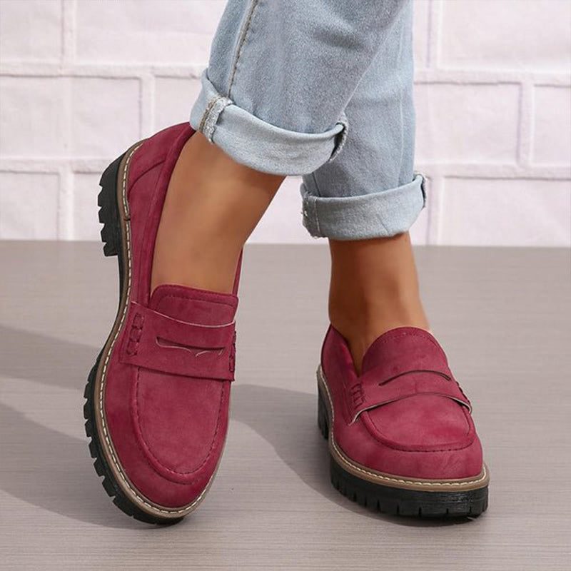 Chunky Loafers with Lug Sole for Women - View 19