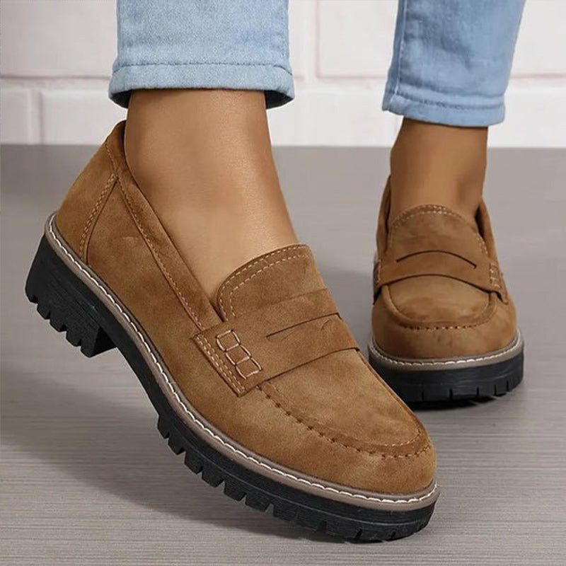 Chunky Loafers with Lug Sole for Women - View 22