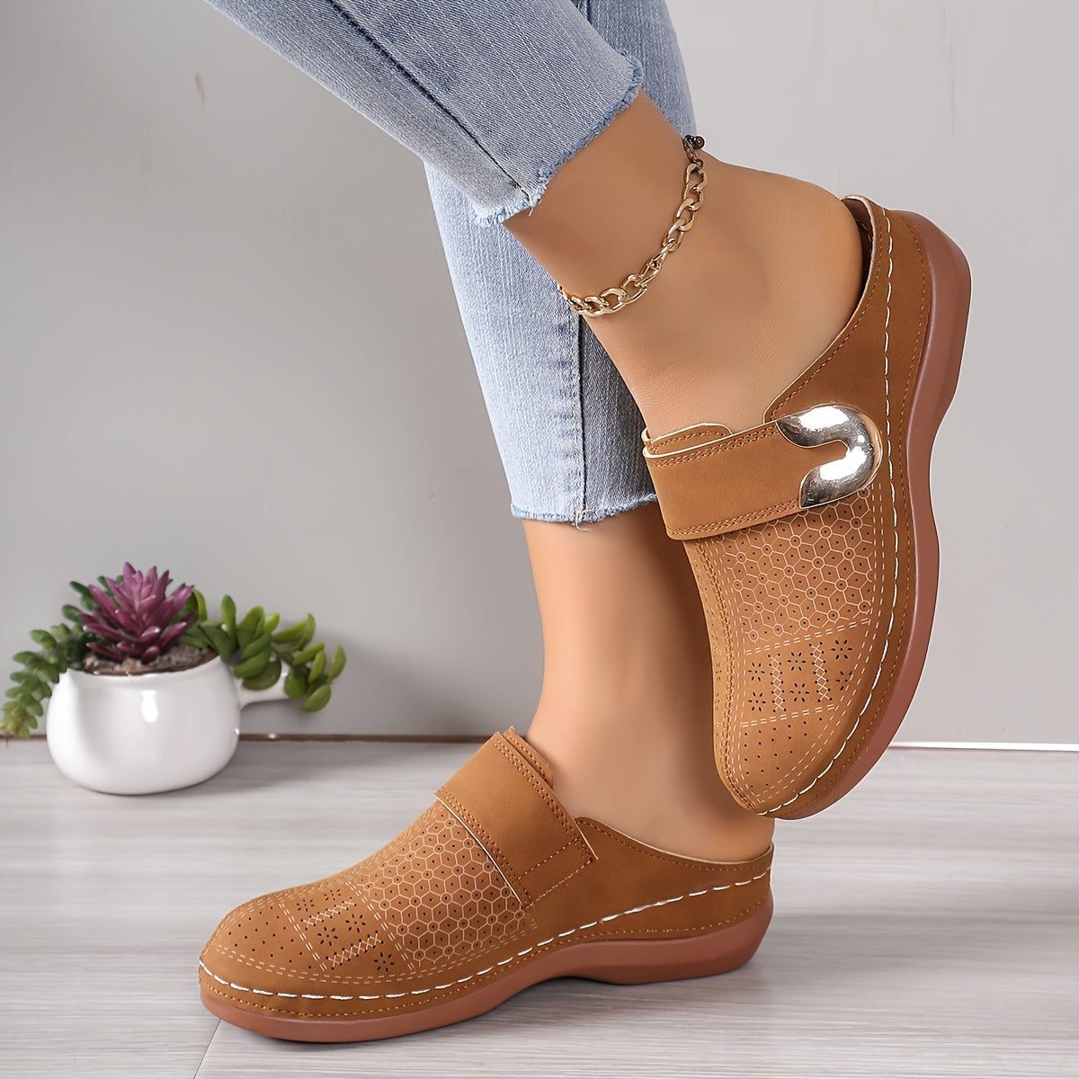 Closed Toe Slip-On Mule for Women - View 2