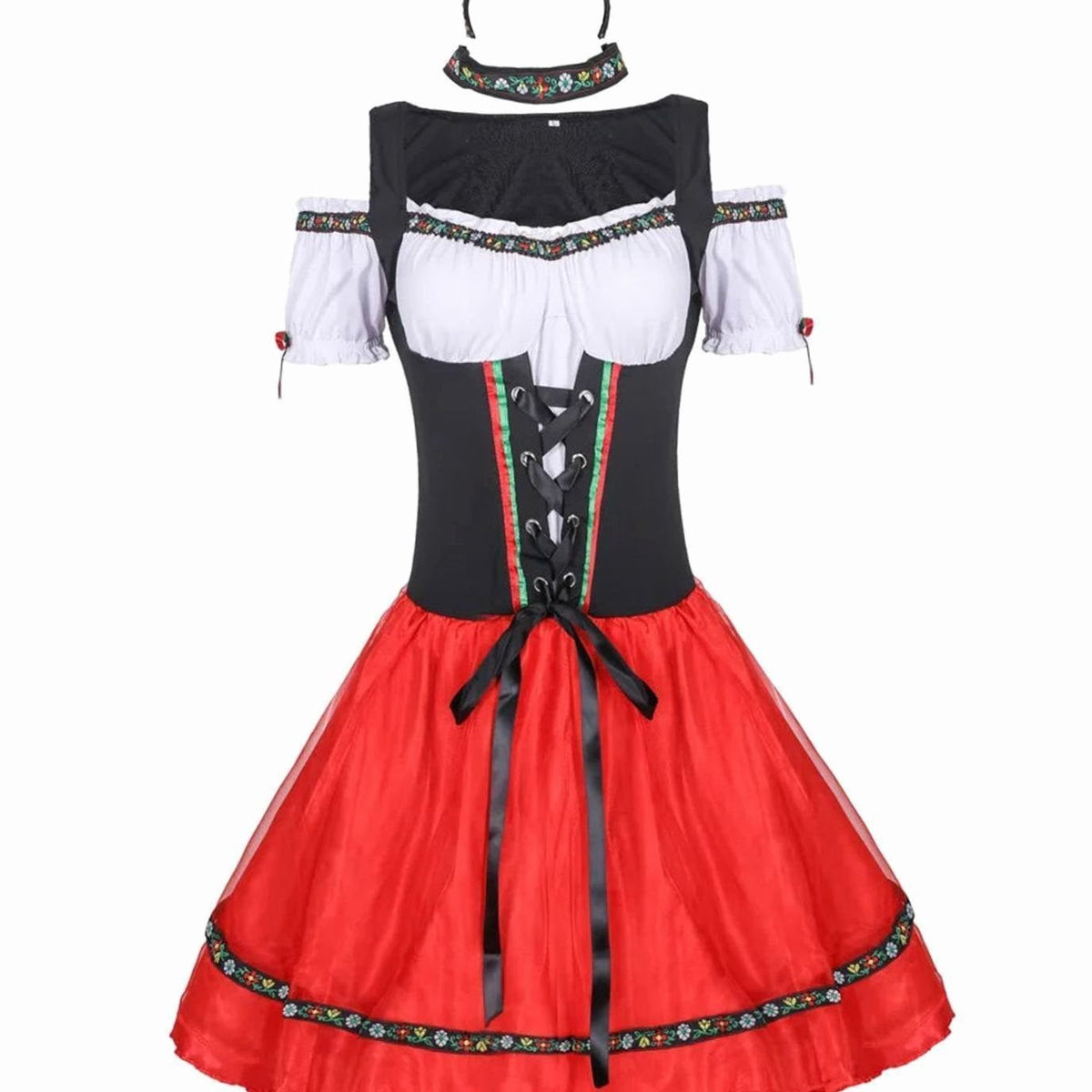 Corset Lace-Up Mini Dress for Women - View 2