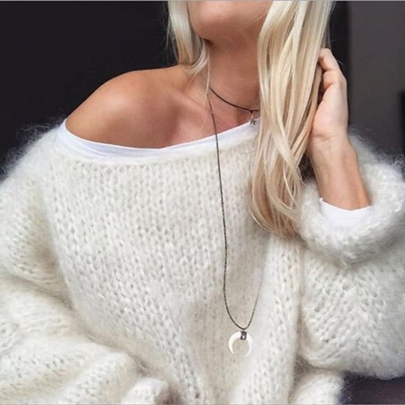 Crew Neck Ribbed Knit Jumper for Women - View 9