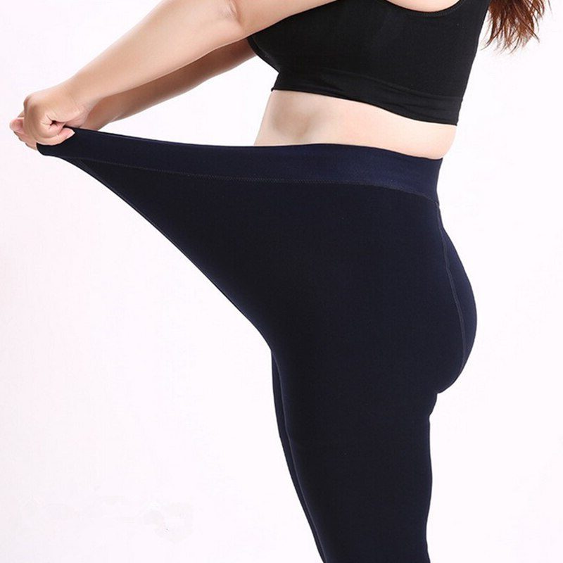 Fleece-Lined High Waist Leggings for Women - View 3