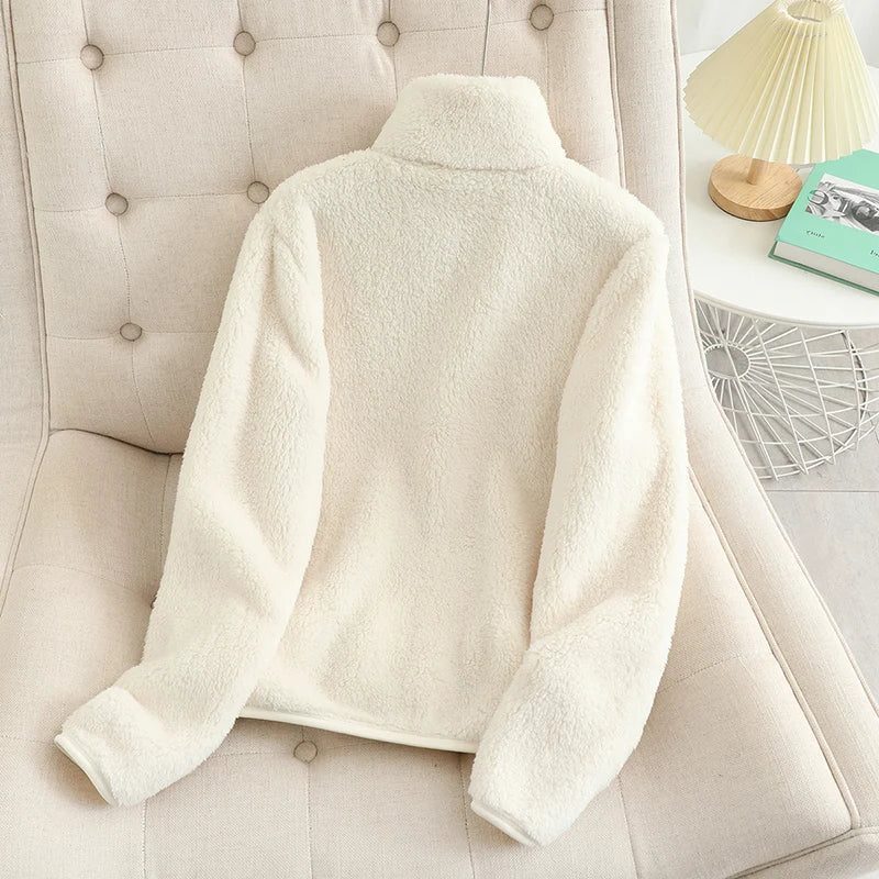 Fleece Zip-Up Jacket for Women