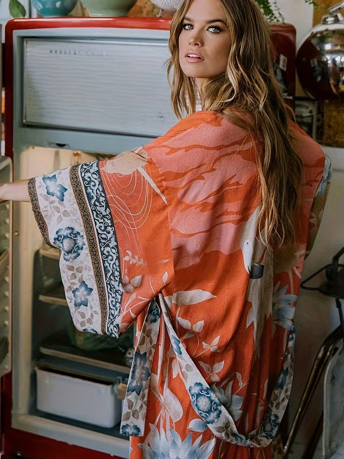 Floral Kimono for Women