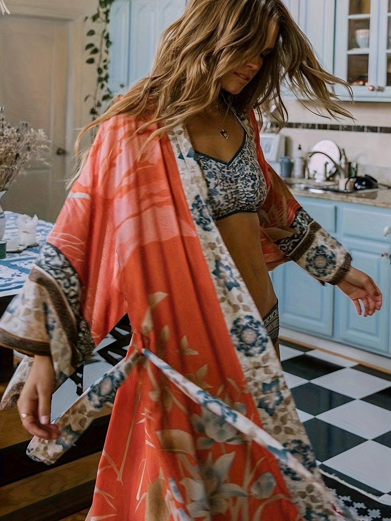 Floral Kimono for Women