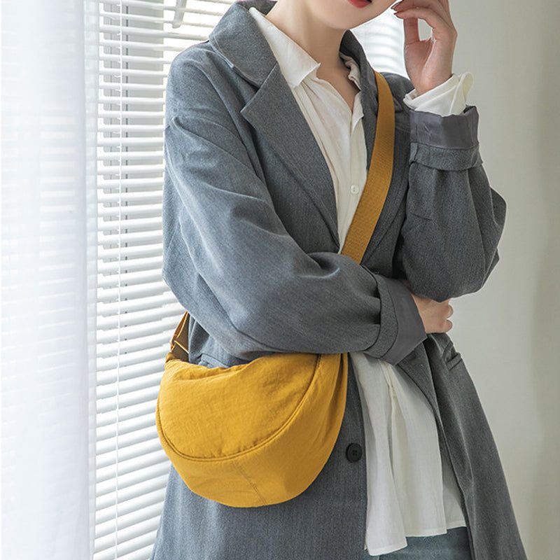 Half-Moon Shoulder Bag for Women