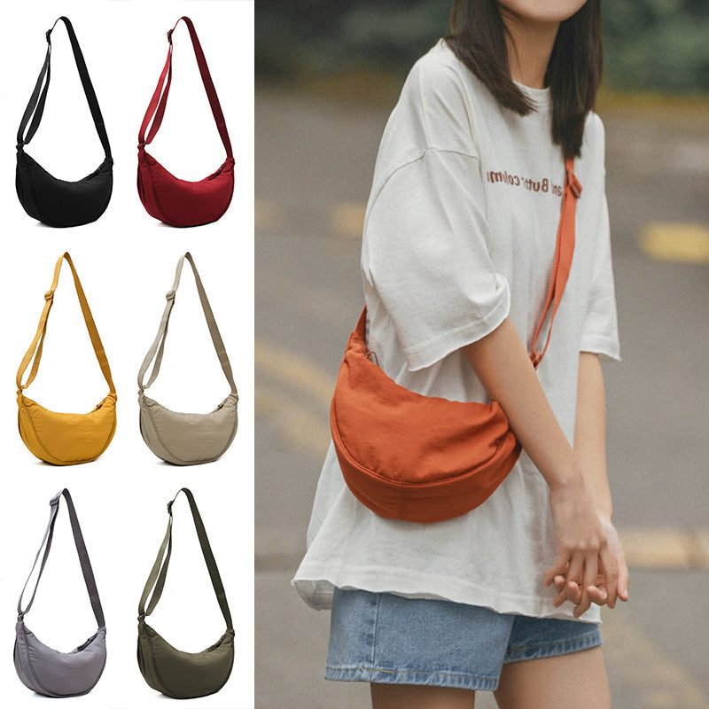 Half-Moon Shoulder Bag for Women