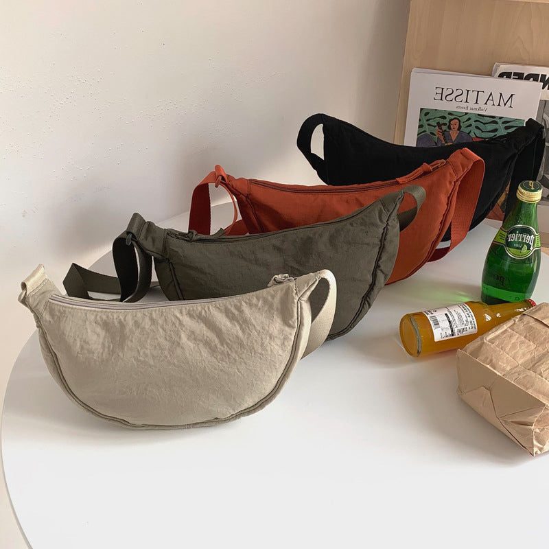 Half-Moon Shoulder Bag for Women