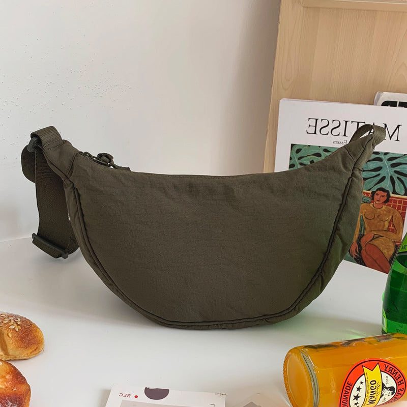 Half-Moon Shoulder Bag for Women