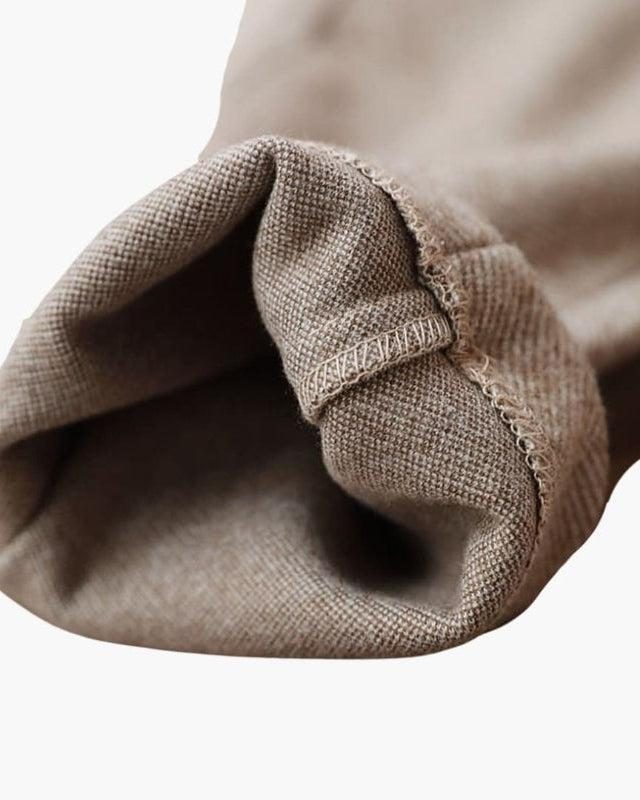 High Waist Tailored Wool Trousers for Women - View 10