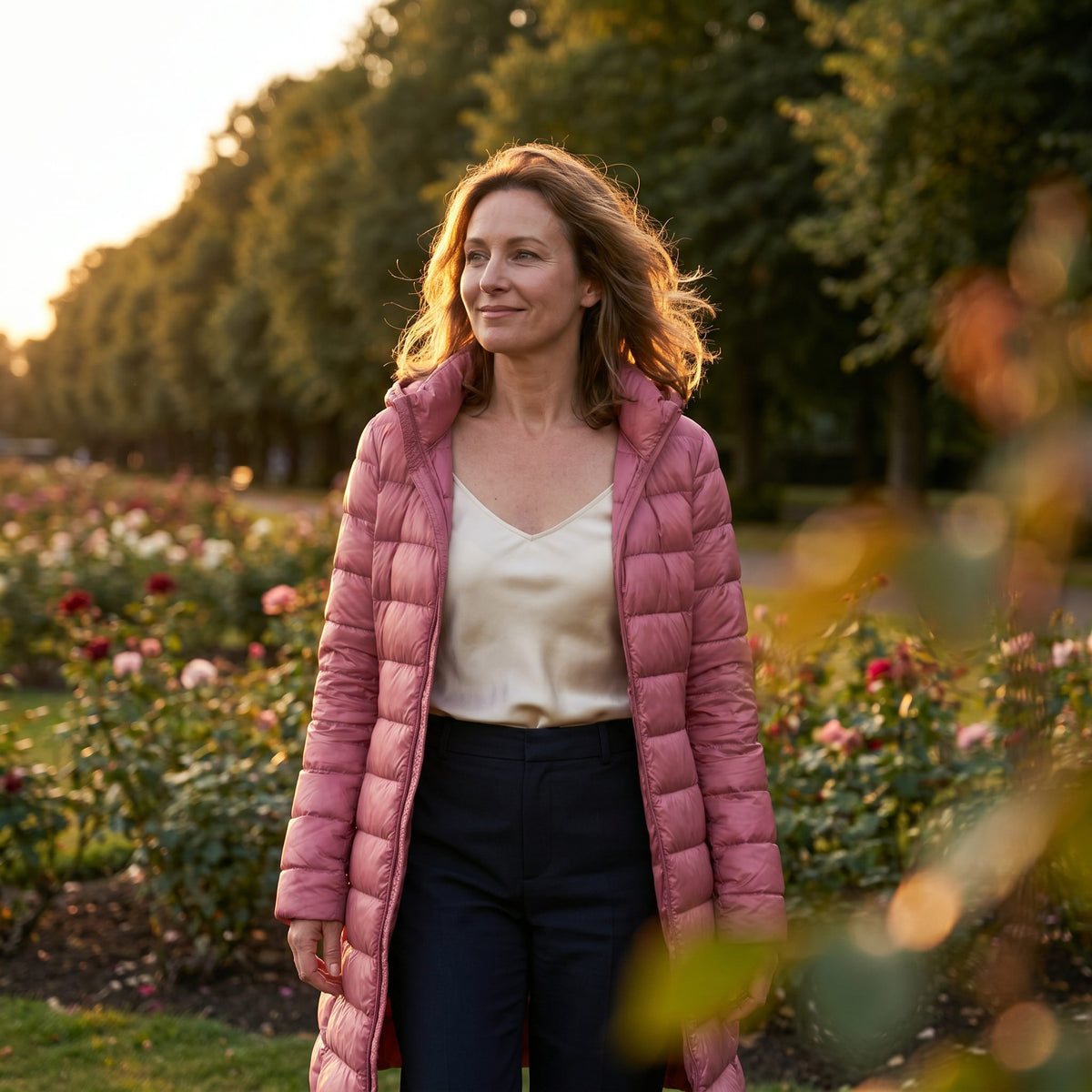 Hooded Down Puffer Jacket for Women - View 4