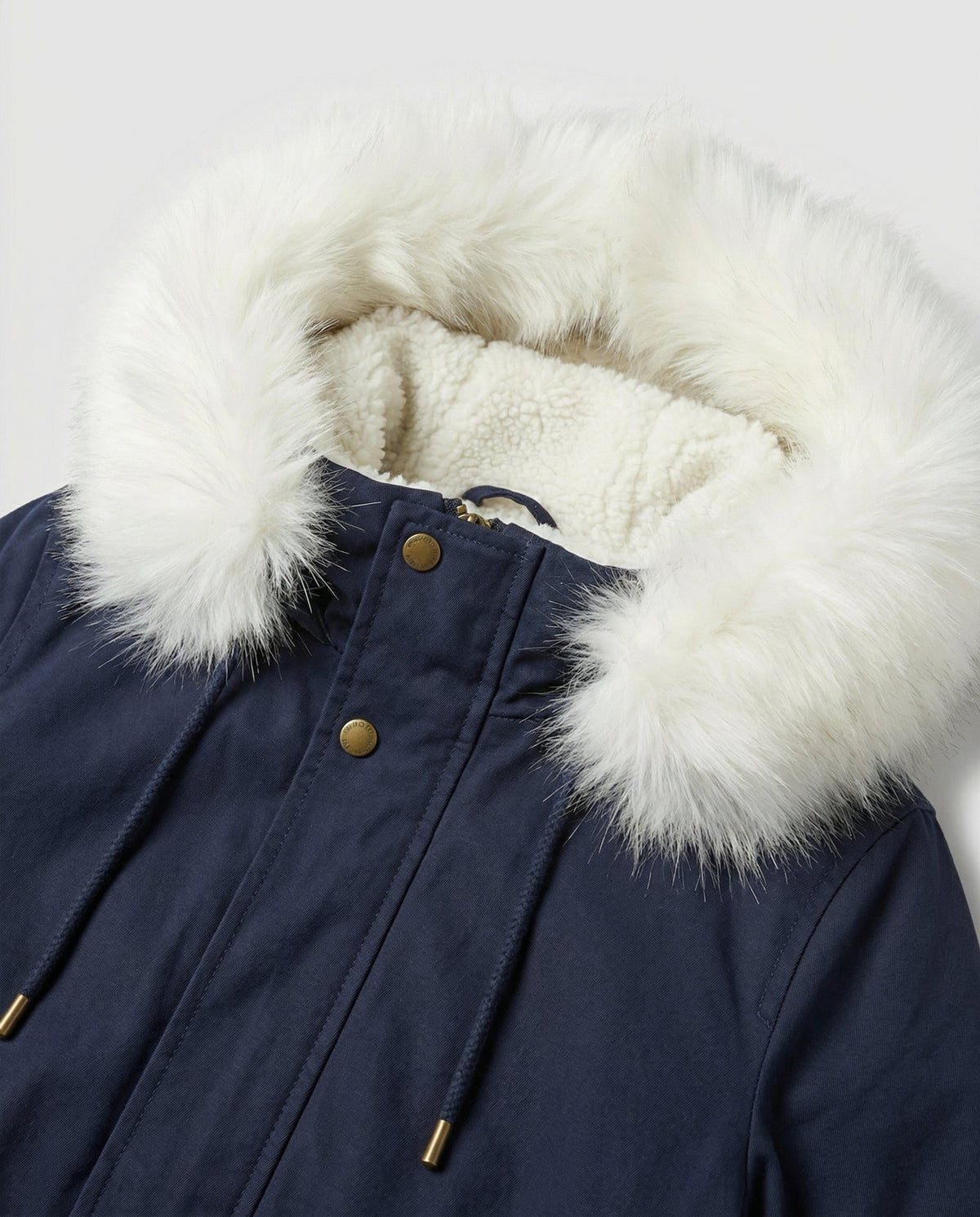 Hooded Faux Fur Winter Puffer Jacket for Women - View 4