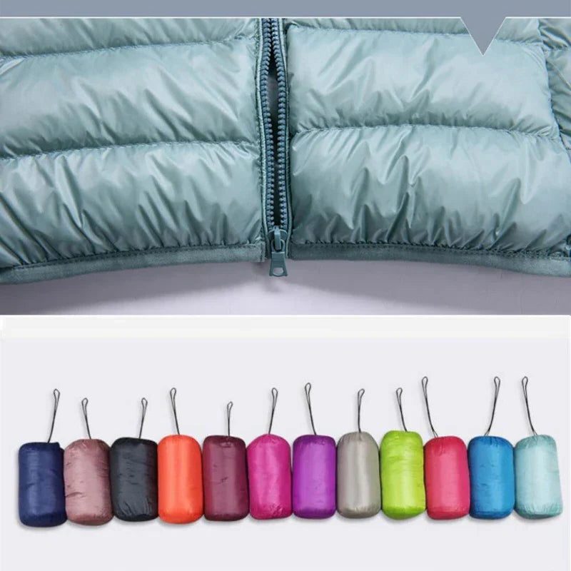 Hooded Padded Puffer Jacket for Women - View 5