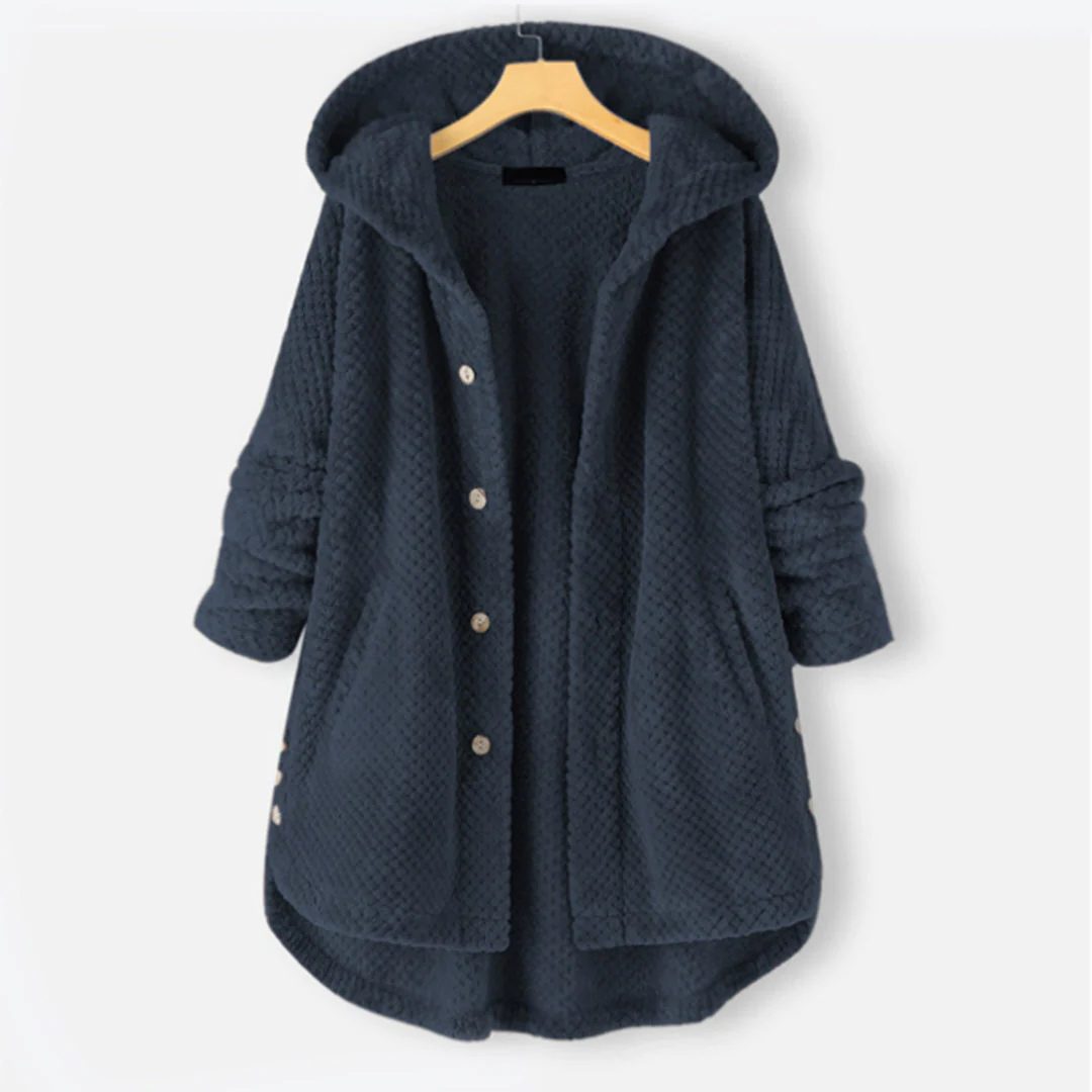 Hooded Quilted Cardigan for Women