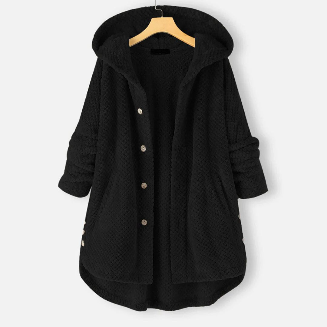 Hooded Quilted Cardigan for Women