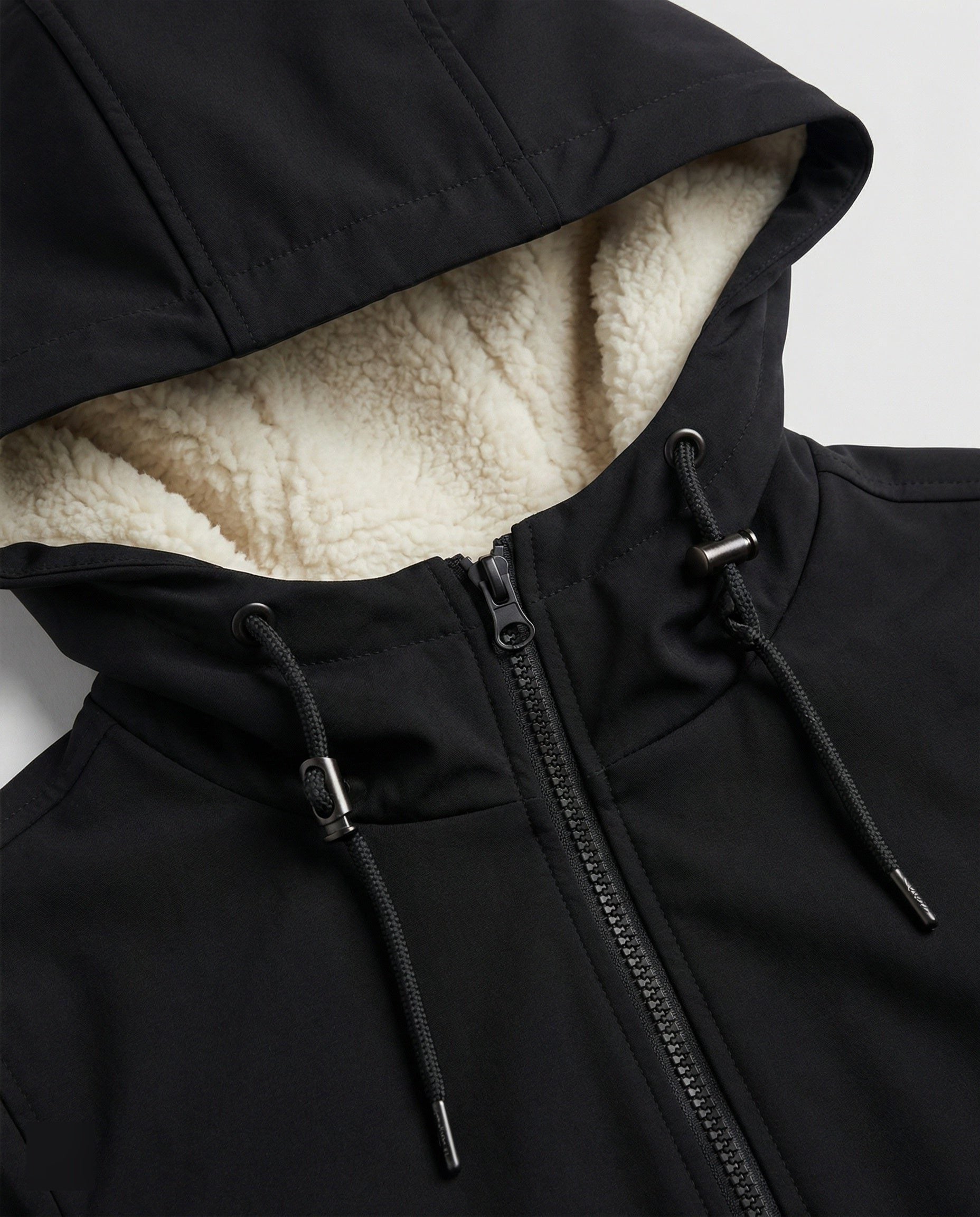 Hooded Sherpa-Lined Parka Jacket for Women - View 5