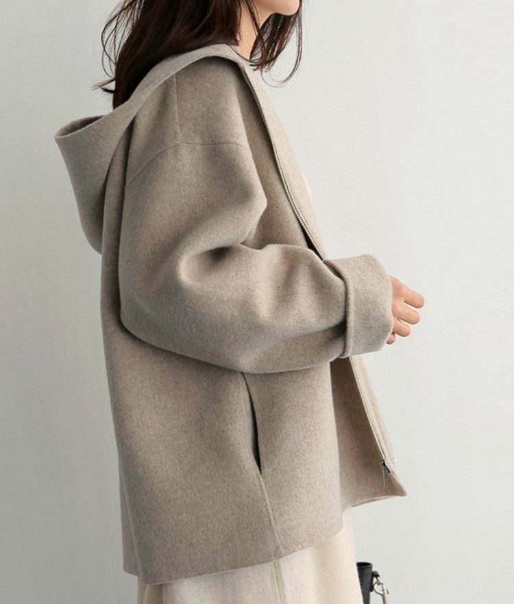 Hooded Zip-Up Sweatshirt Jacket for Women - View 5