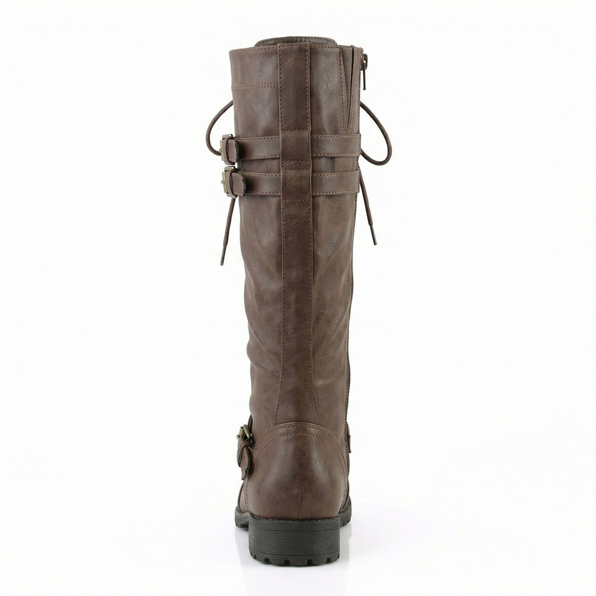 Lace-Up Knee High Boots for Women - View 10