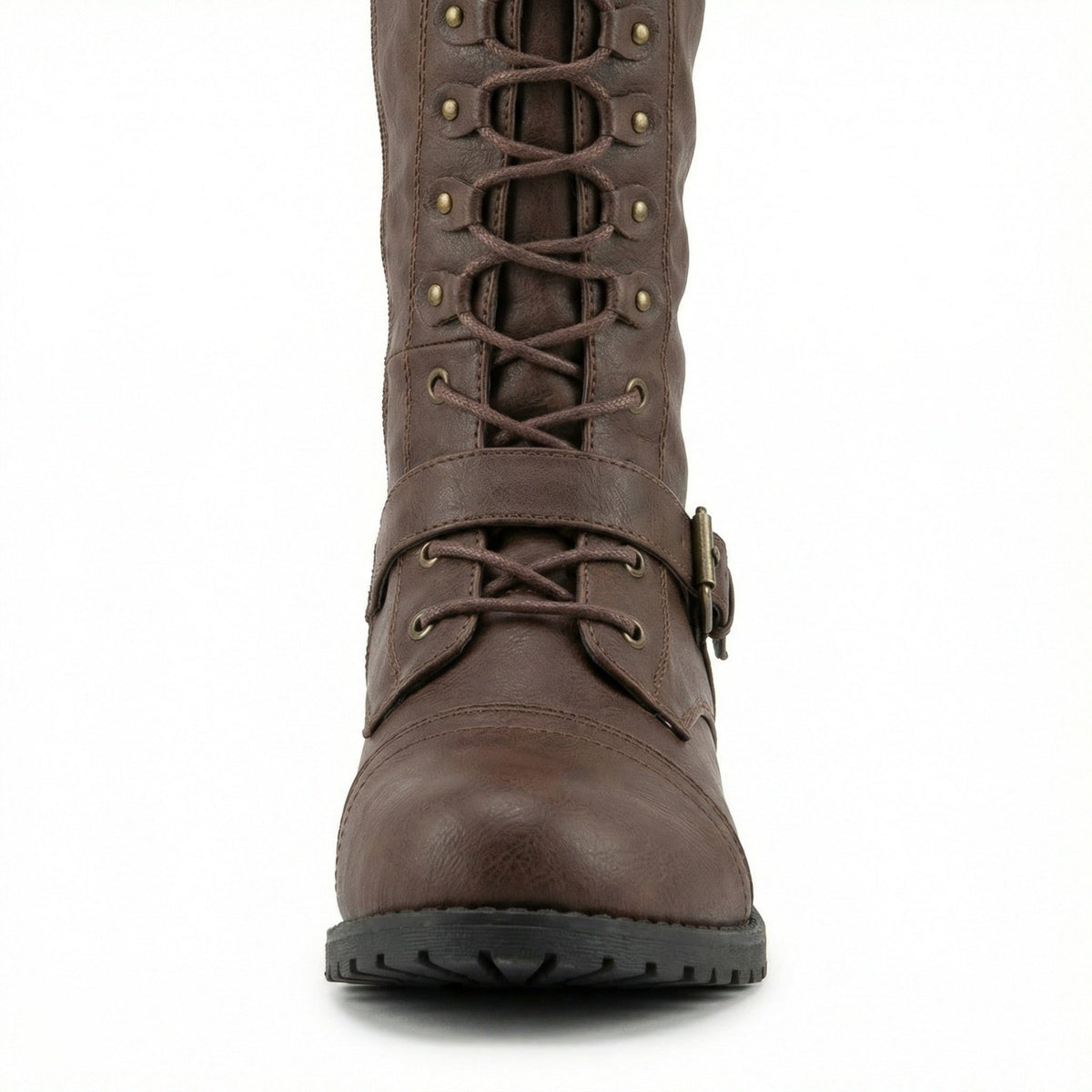Lace-Up Knee High Boots for Women - View 7