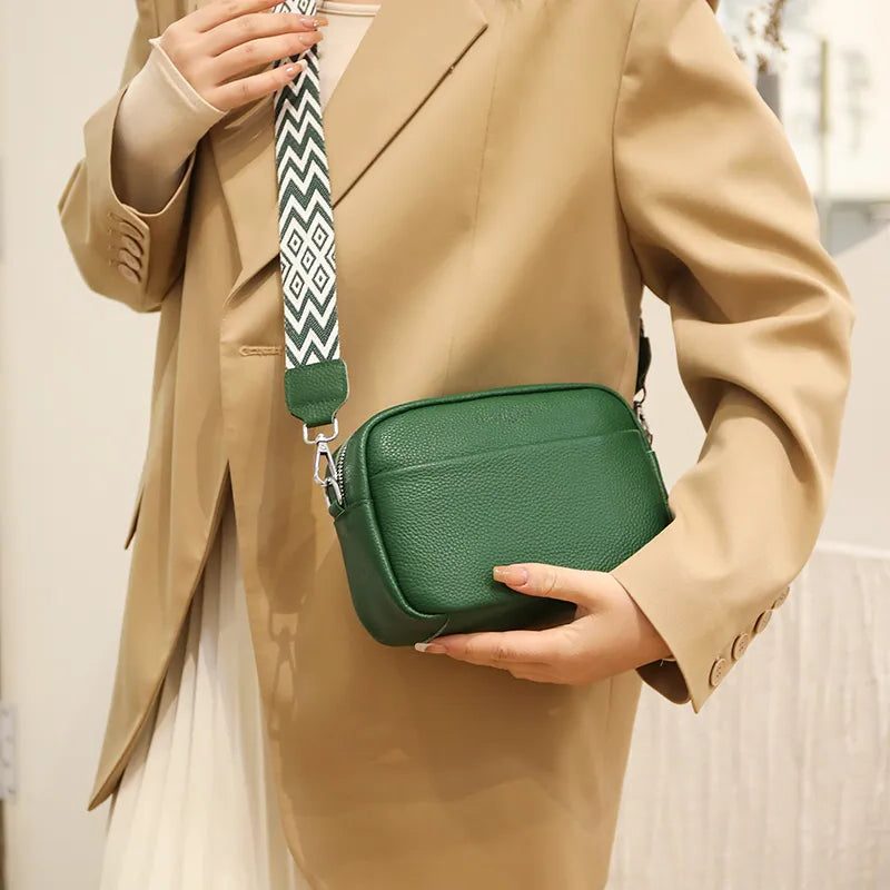 Leather Crossbody Bag for Women