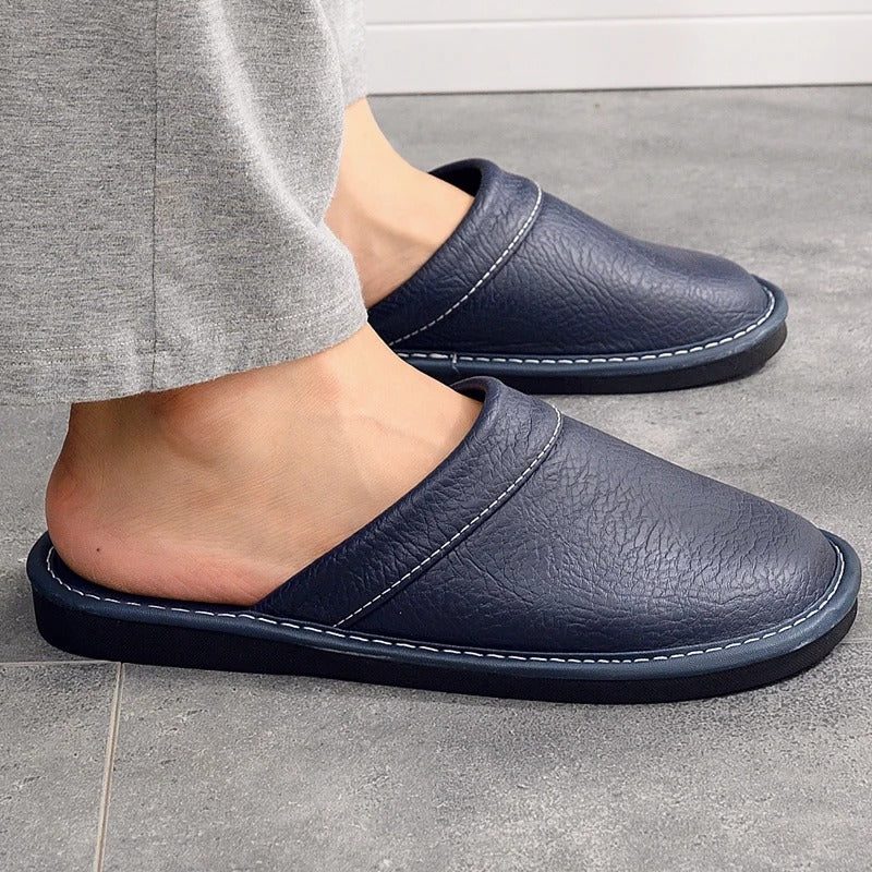 Leather Slip-On Mules for Women - View 5