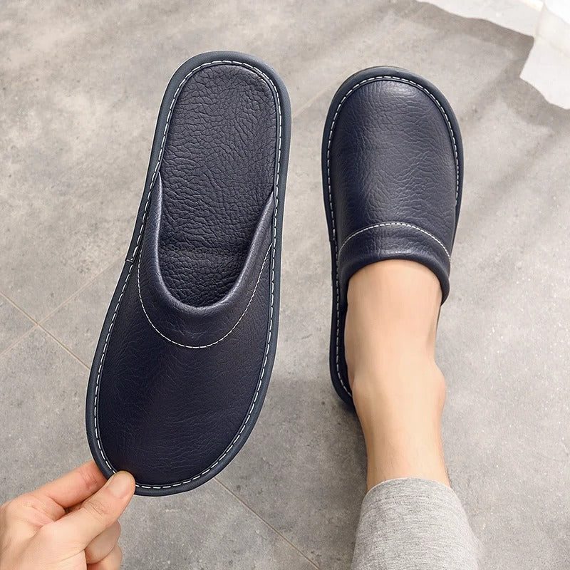 Leather Slip-On Mules for Women - View 6
