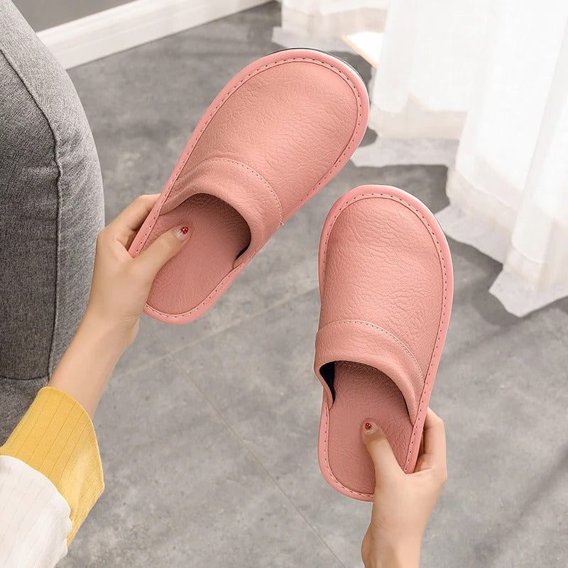 Leather Slip-On Mules for Women - View 7