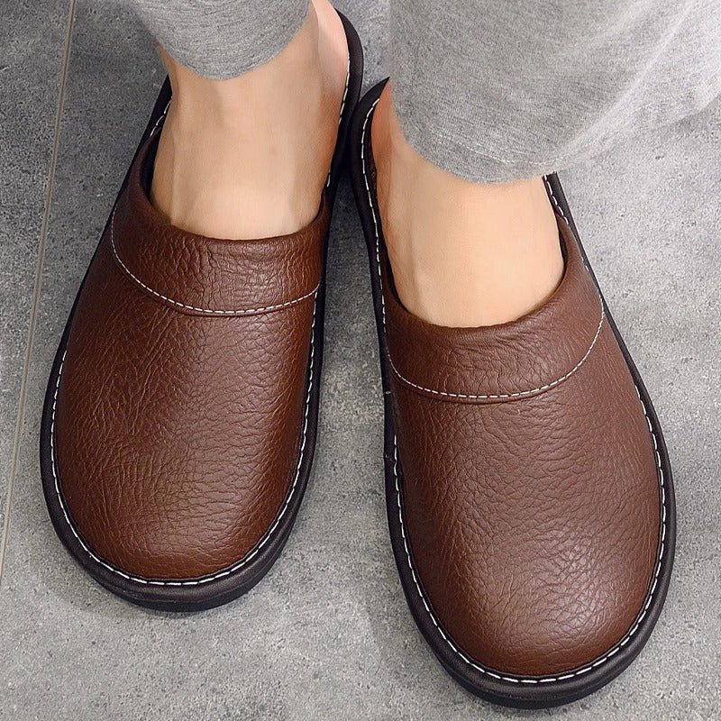 Leather Slip-On Mules for Women - View 11