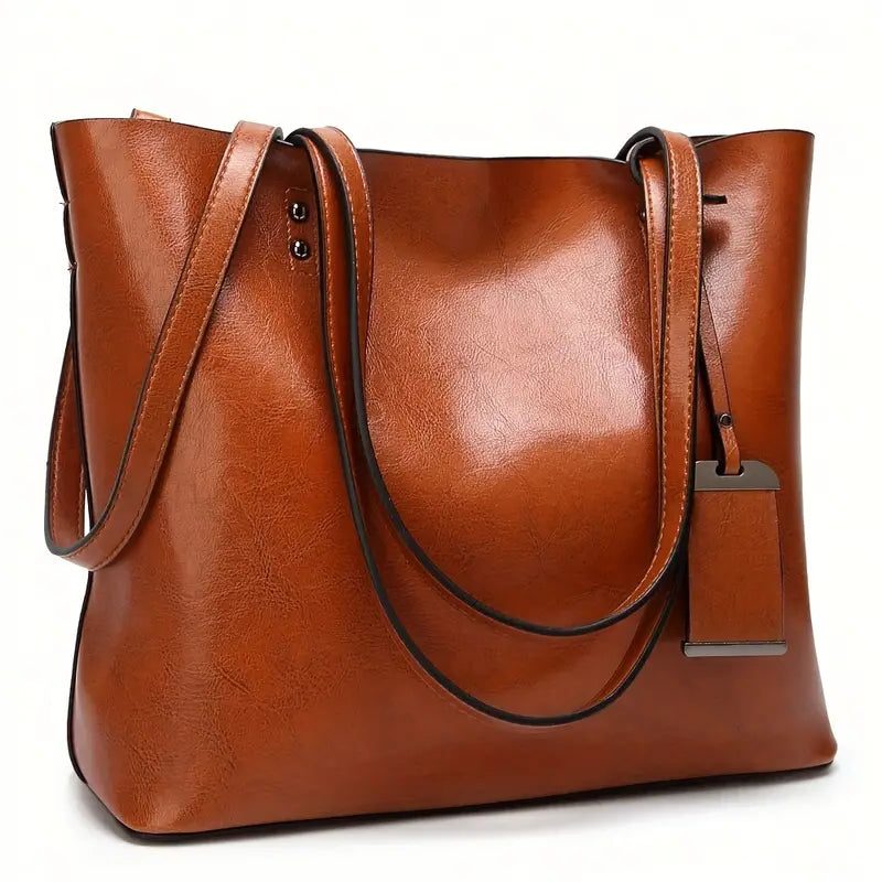 Leather Tote Bag for Women