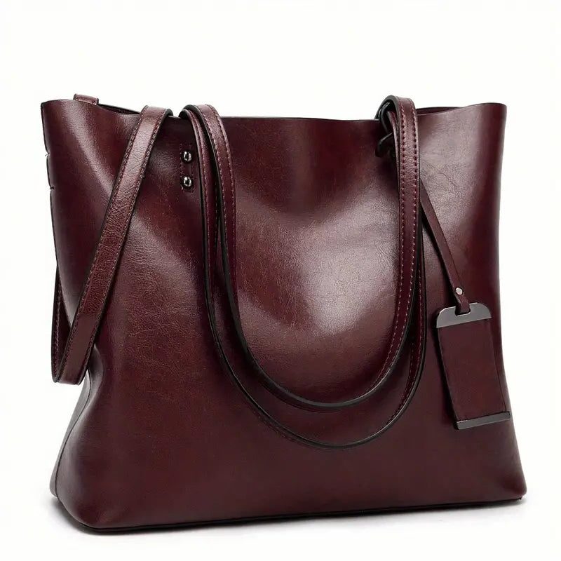 Leather Tote Bag for Women
