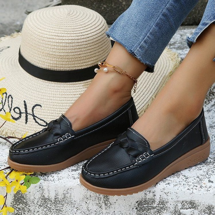 Loafers with Bow Detail for Women