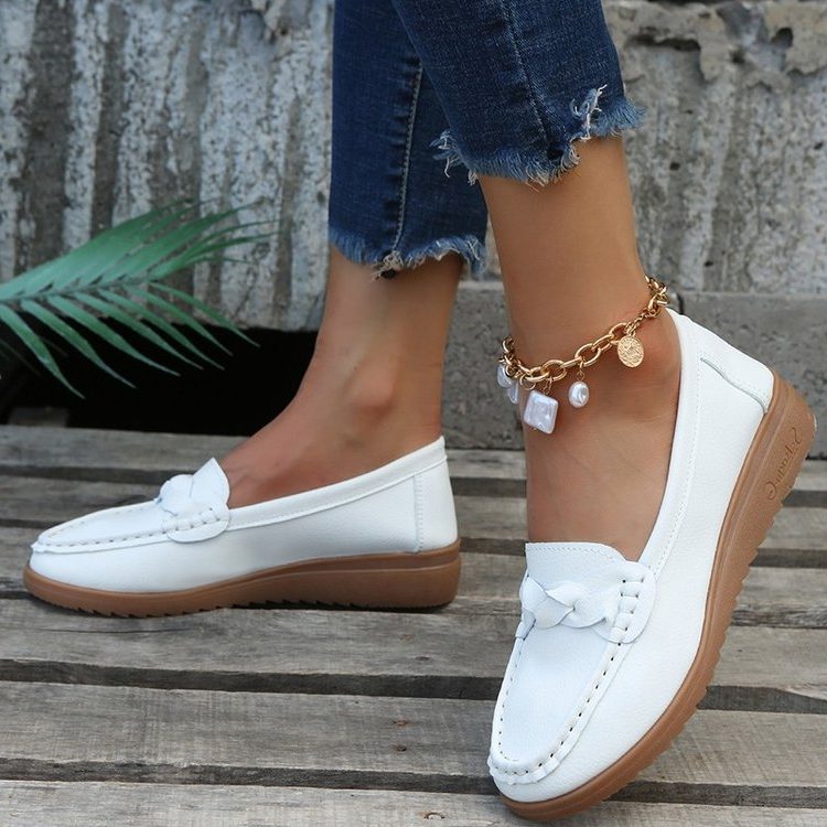 Loafers with Bow Detail for Women