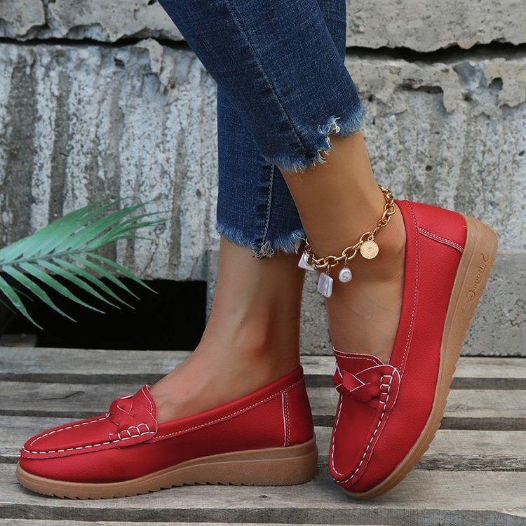 Loafers with Bow Detail for Women