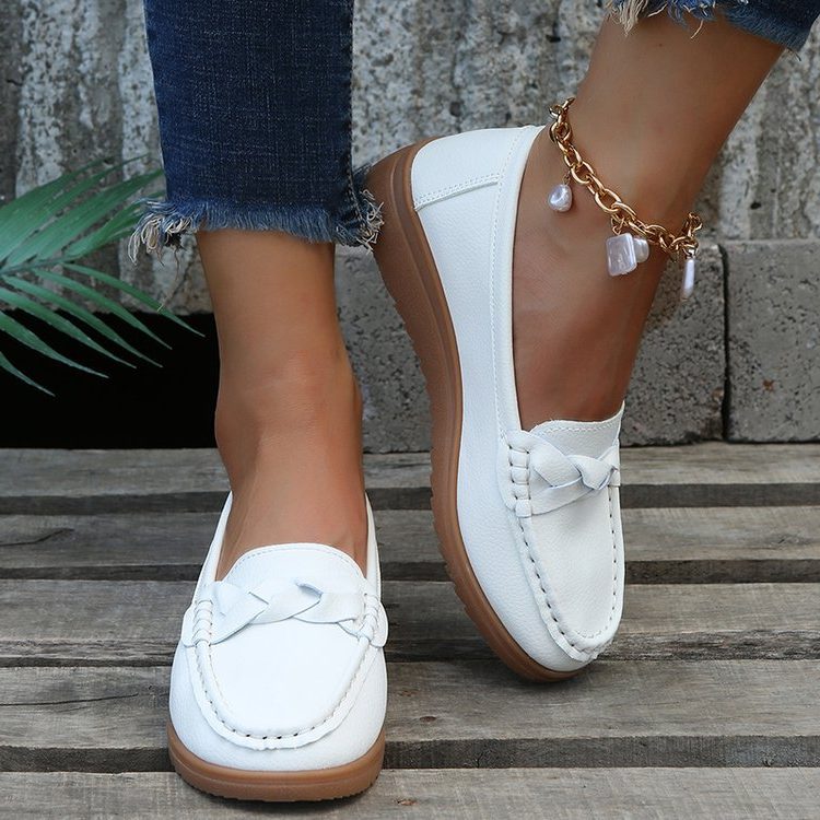 Loafers with Bow Detail for Women
