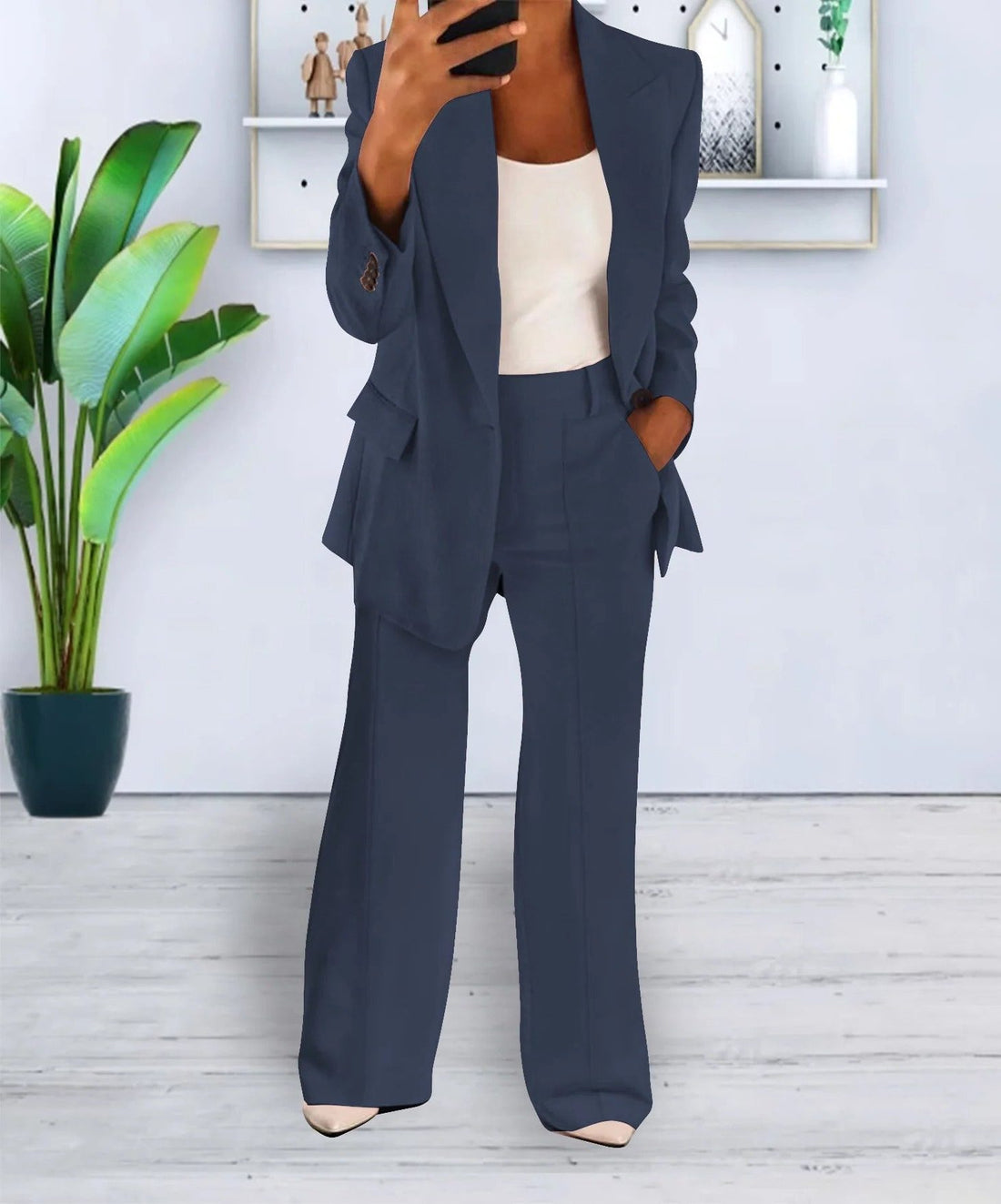 Oversized Blazer Suit Set for Women