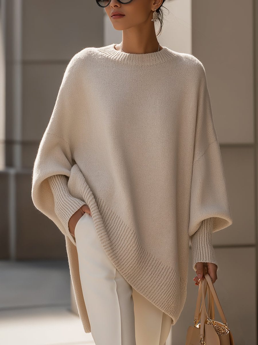 Oversized Knit Sweater for Women