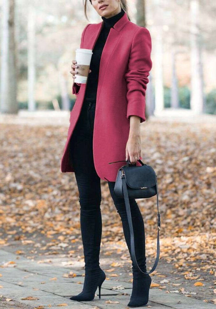 Oversized Long Blazer for Women