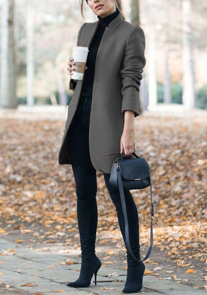 Oversized Long Blazer for Women