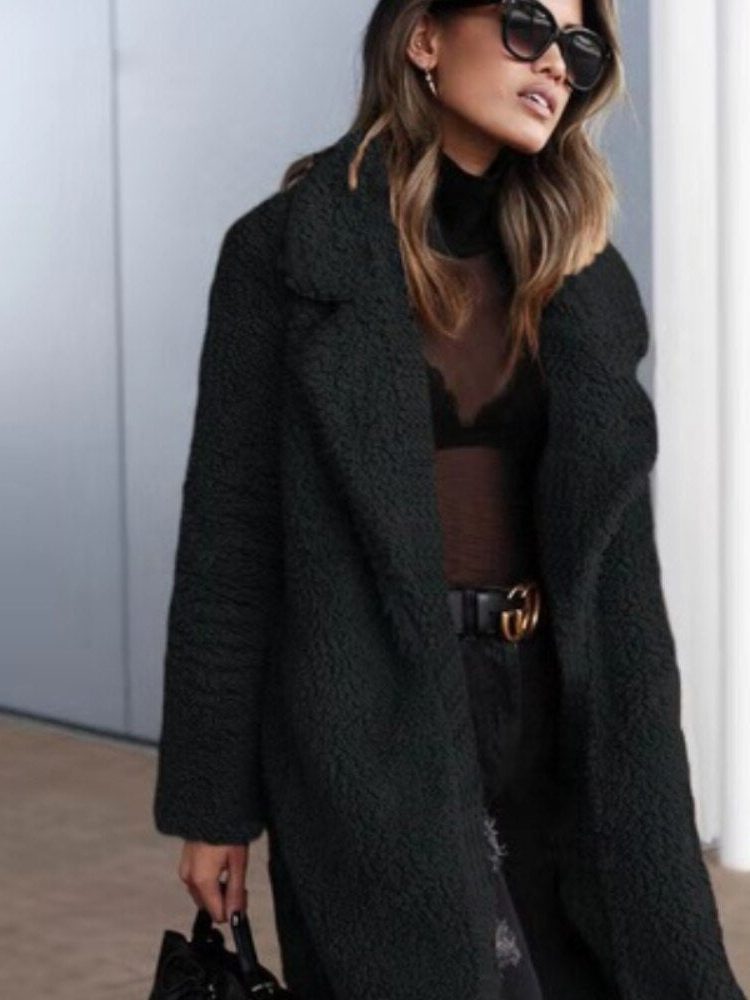 Oversized Teddy Coat for Women