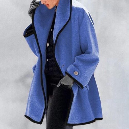 Oversized Wool Blazer for Women