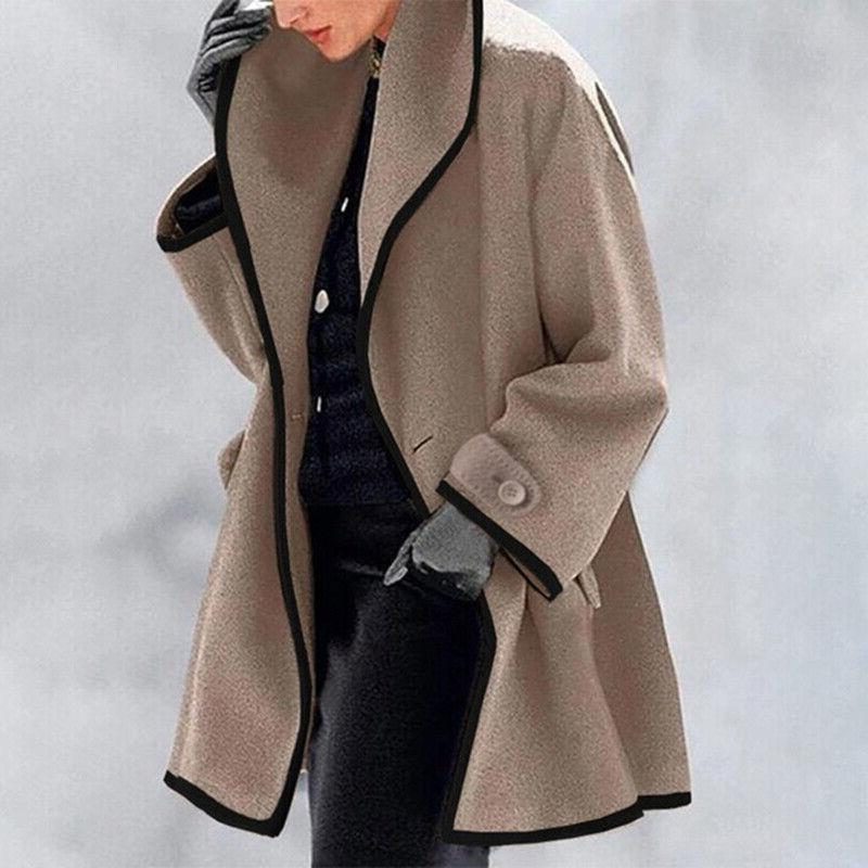 Oversized Wool Blazer for Women