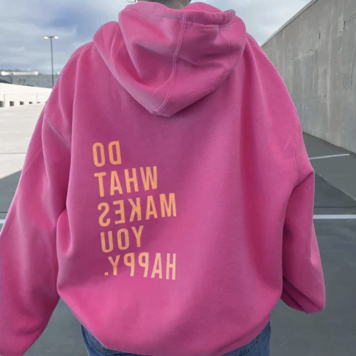 Oversized Zip-Up Hoodie for Women