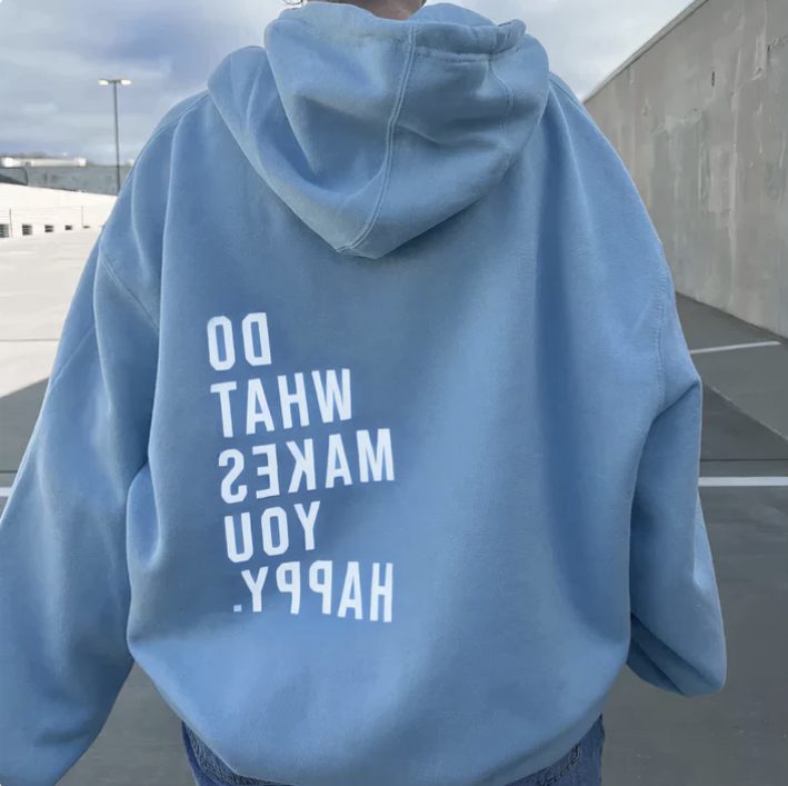 Oversized Zip-Up Hoodie for Women