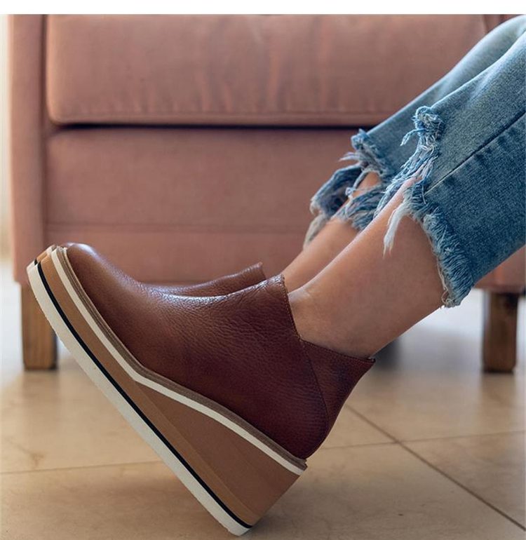 Platform Ankle Boots for Women - View 7